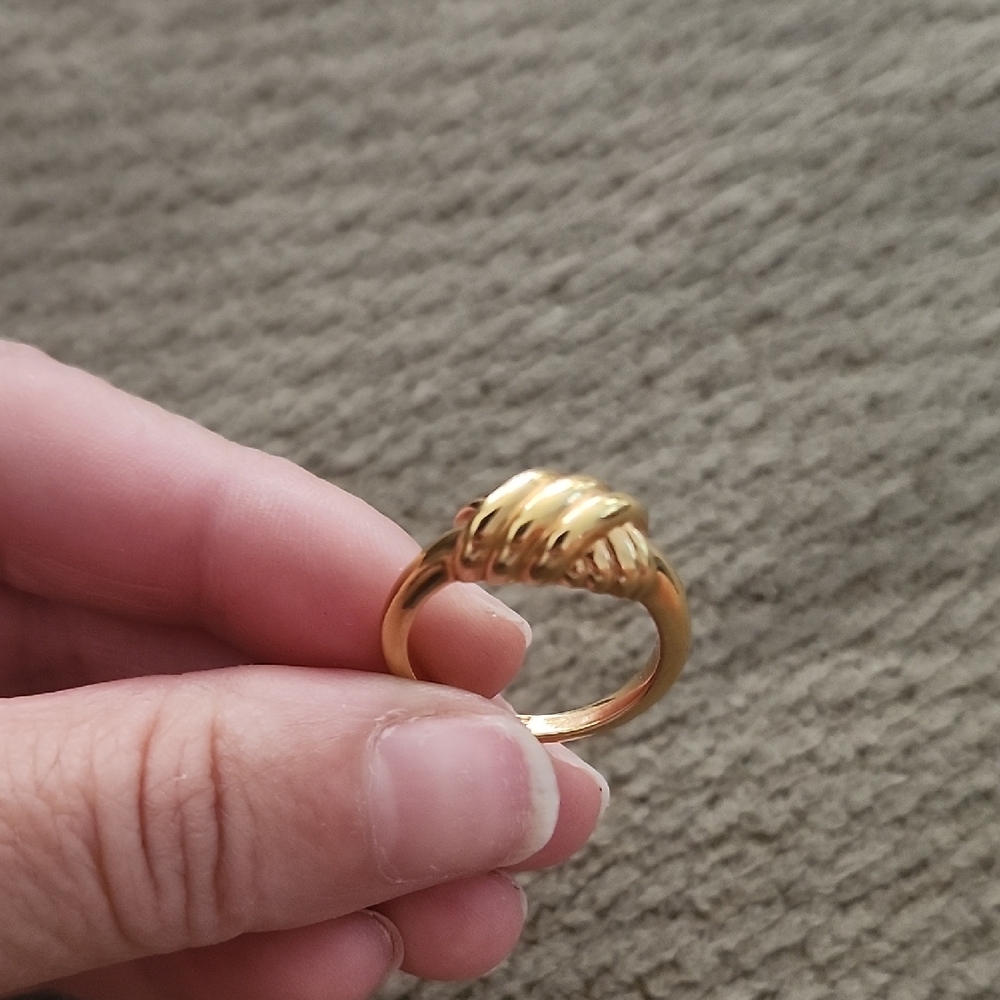 Sculptural Textured Ring